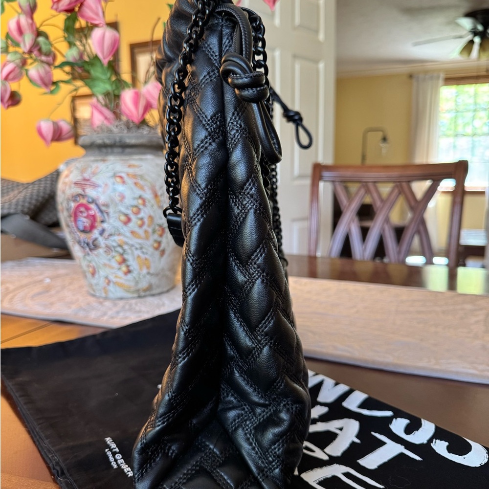 Kurt Geiger leather drawstring Kensington Bag - Picture 2 of 15